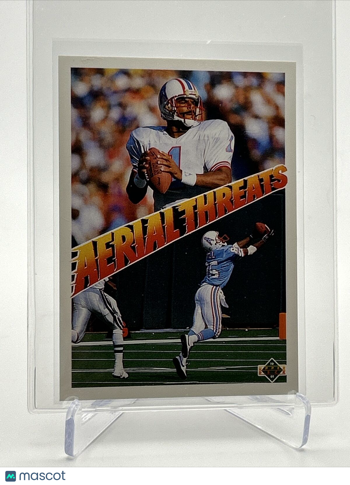 1991 Upper Deck Warren Moon/Drew Hill Card #33 Mint FREE SHIPPING