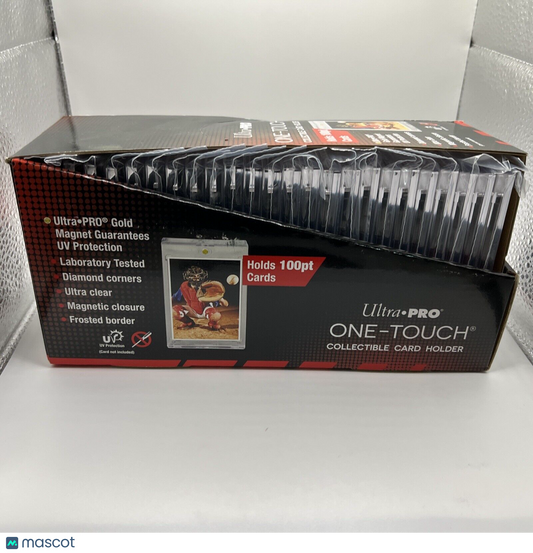 Ultra Pro One-Touch Thick Card 100pt Point Magnetic Card Holder - BOX of 25