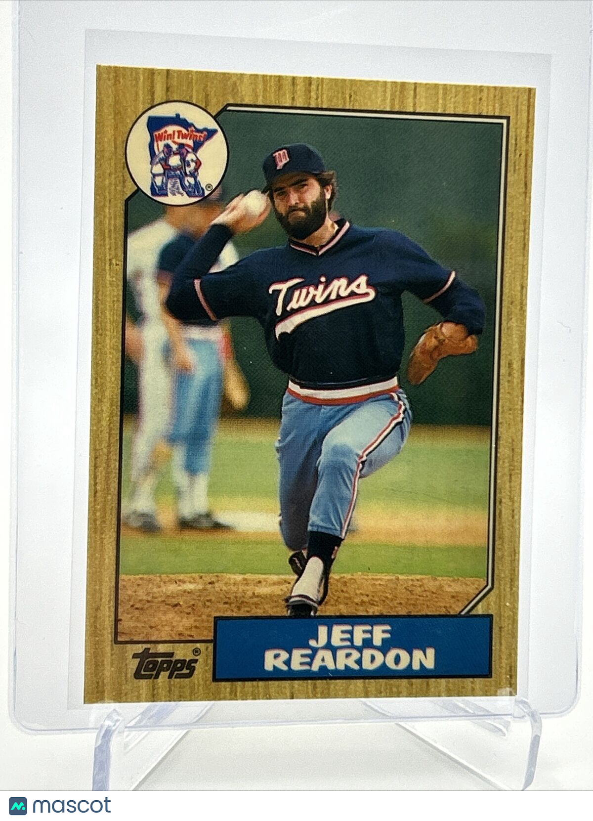 1987 Topps Traded TIFFANY Jeff Reardon Baseball Card #98T NM-MT FREE SHIPPING