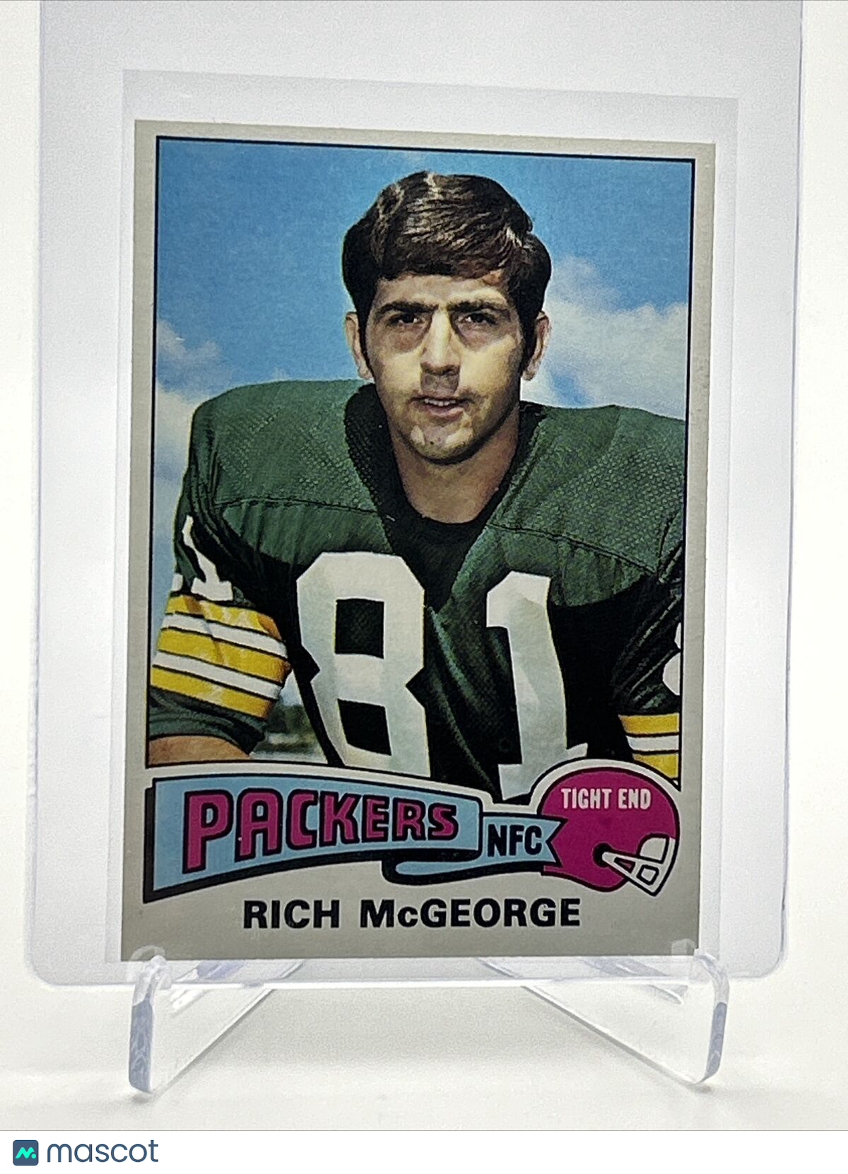1975 Topps Rich McGeorge Football Card #178 NM Quality FREE SHIPPING