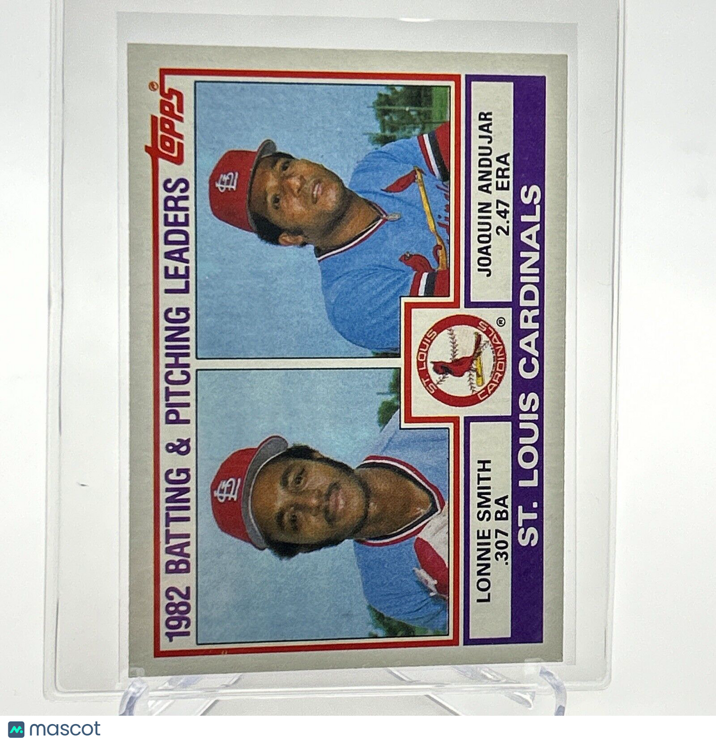 1983 Topps Cardinals Leaders/Checklist Baseball Card #561 NM-Mint FREE SHIPPING