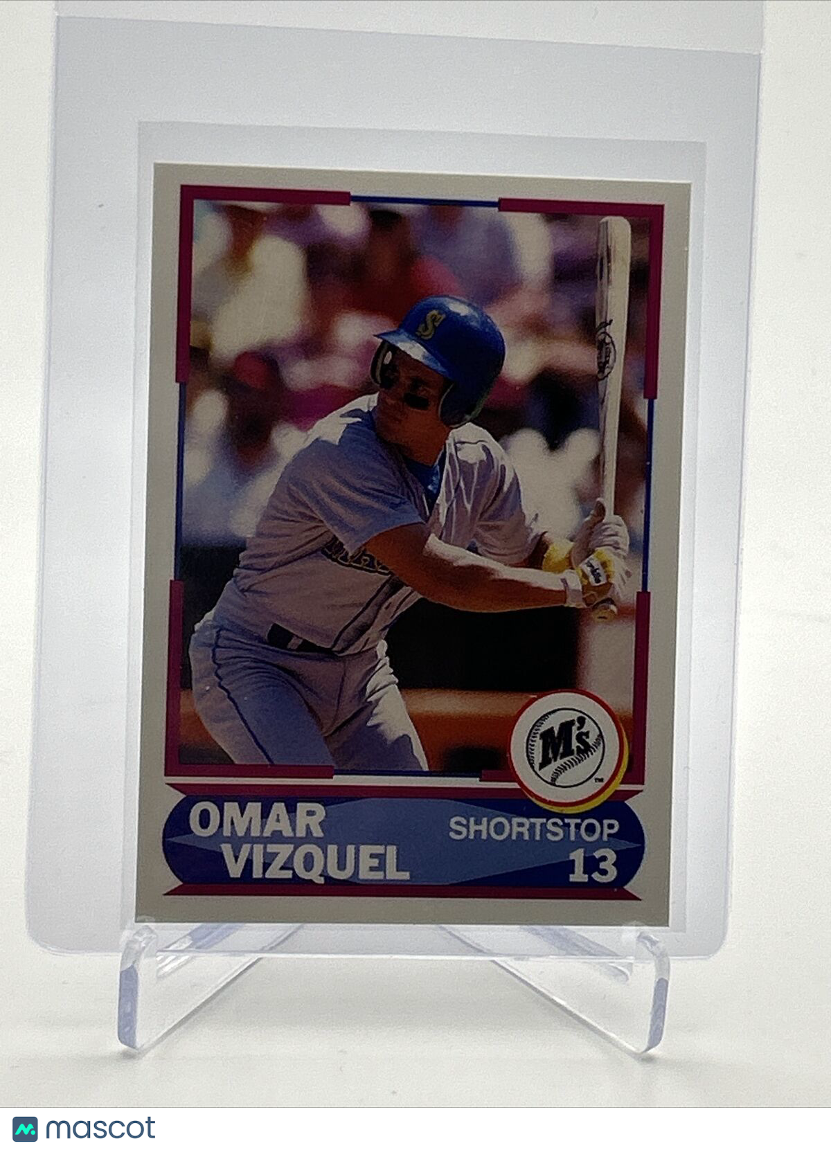1990 Score Young Superstars 1 Omar Vizquel Card #28 Mint FREE SHIPPING