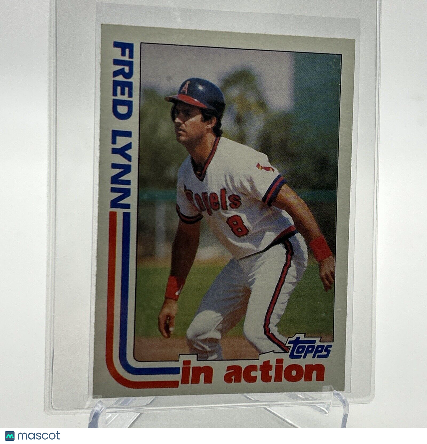 1982 Topps Fred Lynn In Action Baseball Card #252 NM-Mint FREE SHIPPING