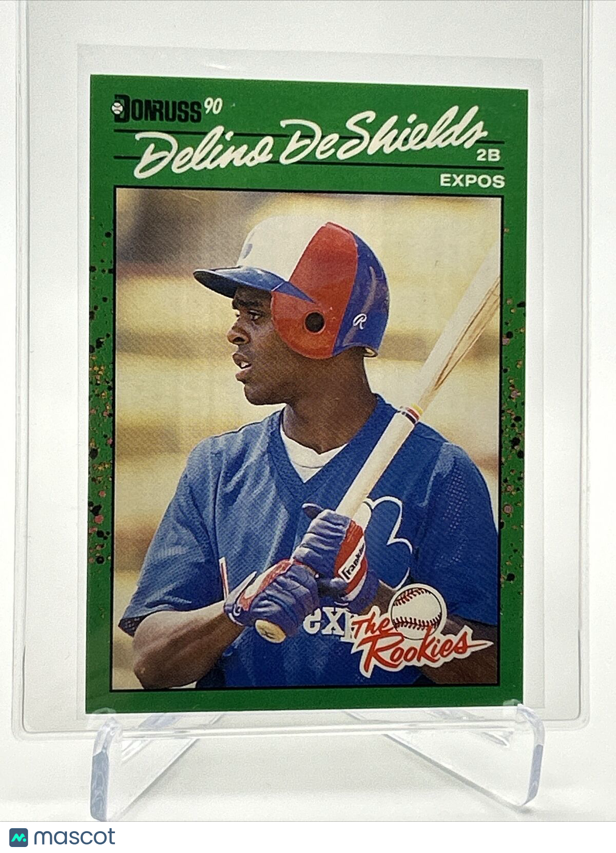 1990 Donruss the Rookies Delino DeShields Rookie Card #6 Mint FREE SHIPPING
