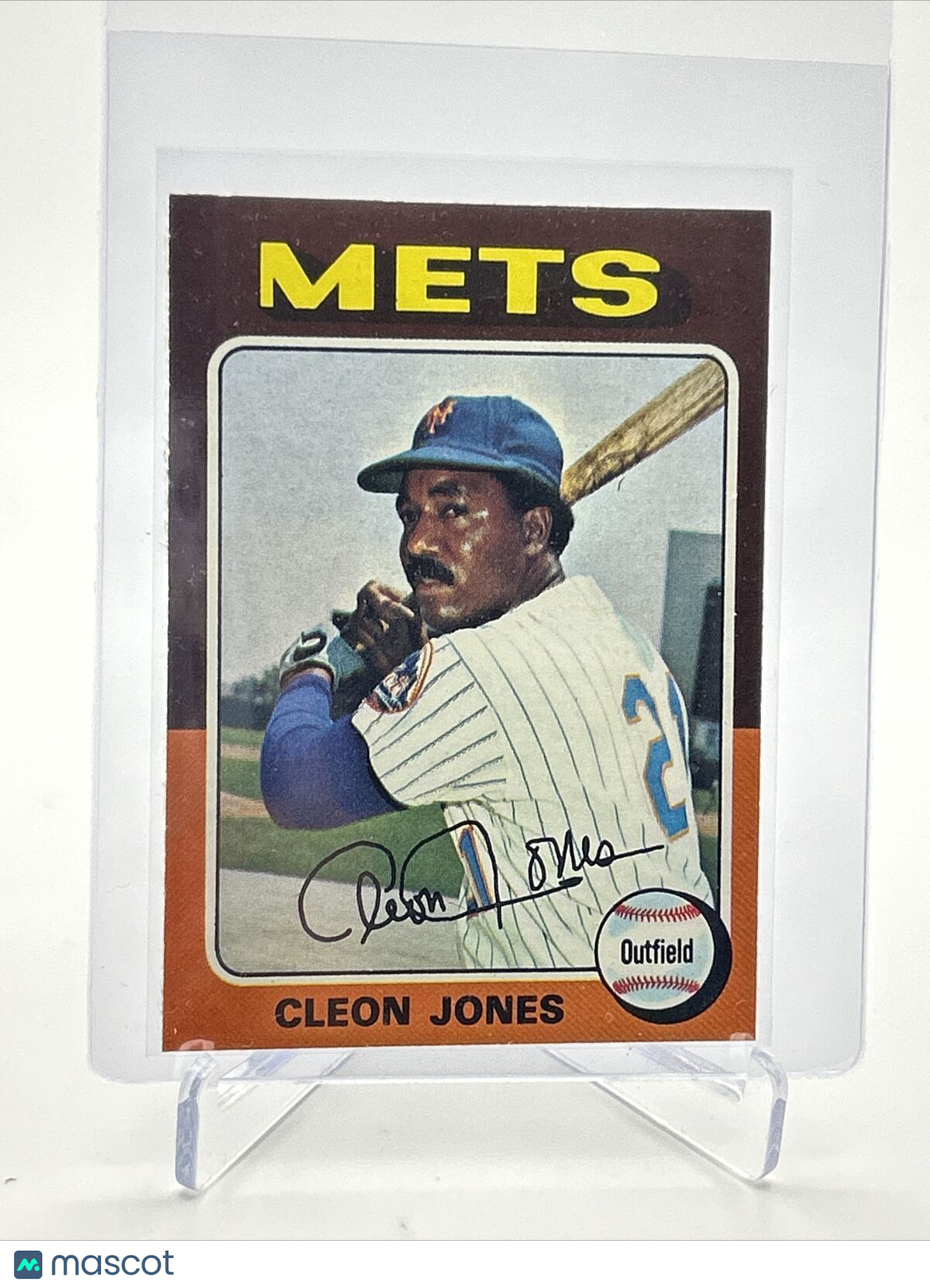 1975 Topps Cleon Jones Baseball Card #43 NM Quality FREE SHIPPING