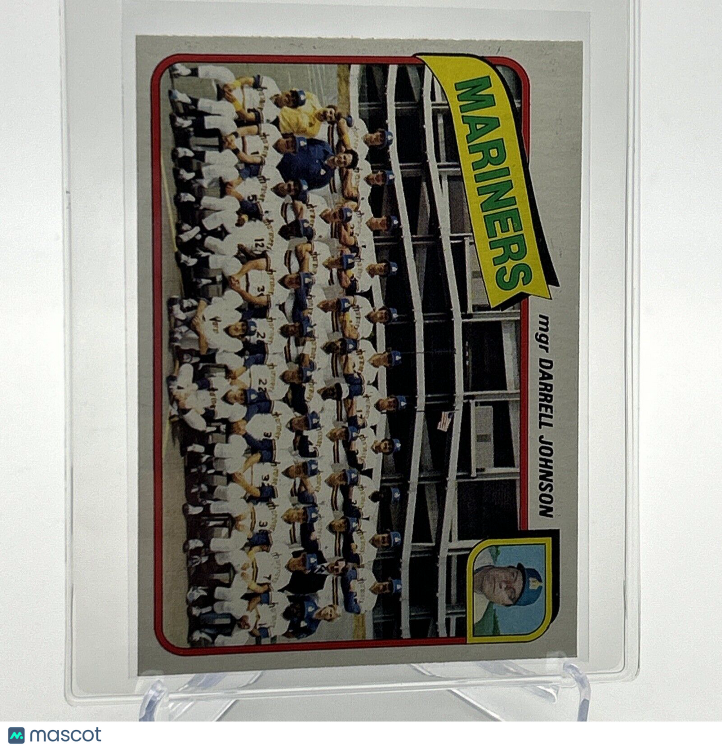 1980 Topps Darrell Johnson Checklist Baseball Card #282 NM-Mint FREE SHIPPING