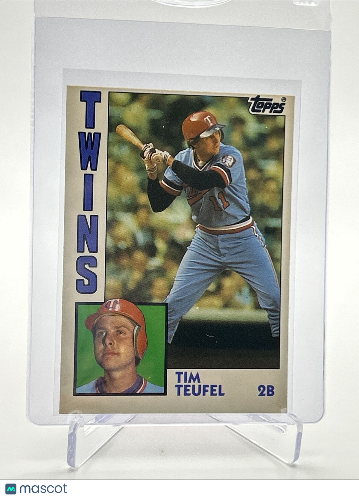 1984 Topps Traded TIFFANY Tim Teufel Card #117T NM-MT FREE SHIPPING