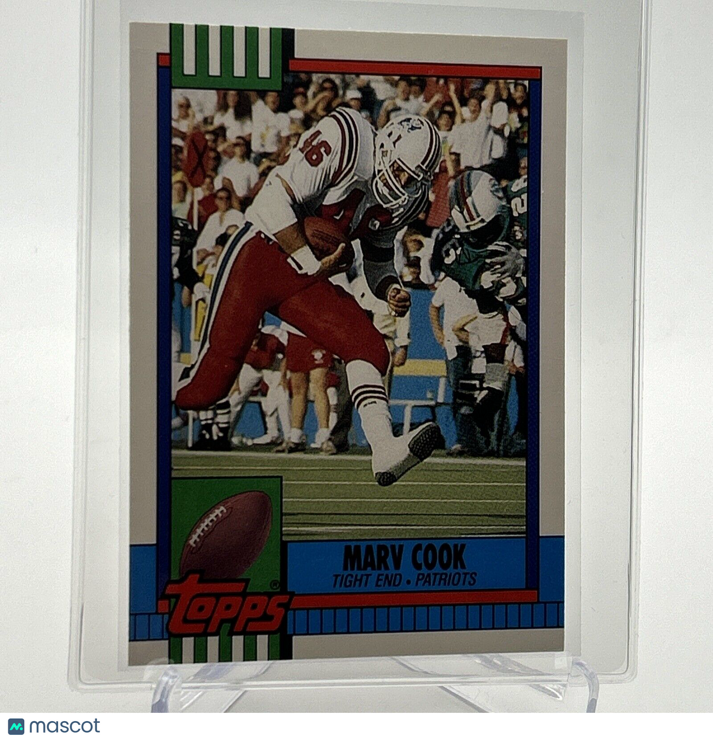 1990 Topps Traded Marv Cook Rookie Football Card #90T Mint FREE SHIPPING