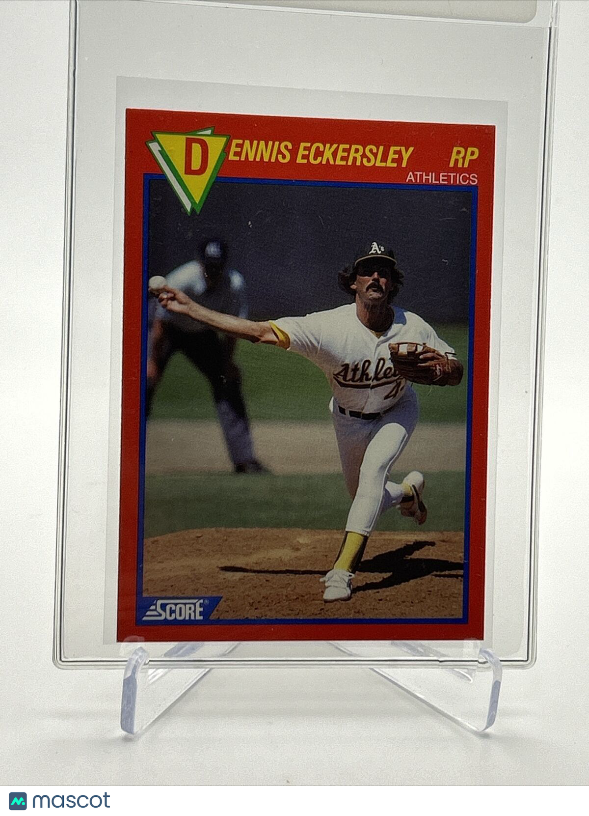 1989 Score Hottest 100 Dennis Eckersley Baseball Card #16 Mint FREE SHIPPING