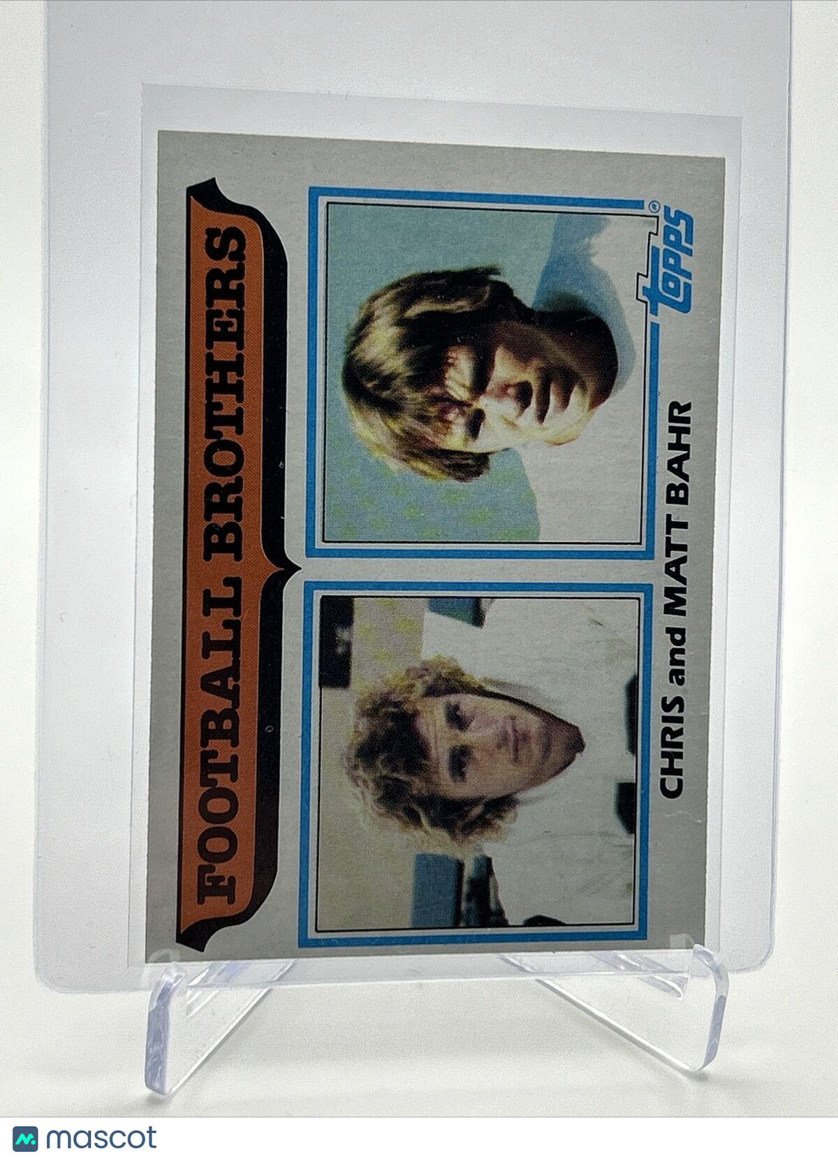 1982 Topps Chris Bahr/Matt Bahr Football Card #263 NM-MT FREE SHIPPING
