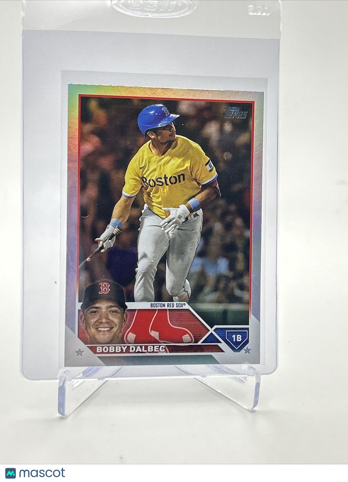 2023 Topps RAINBOW FOIL Bobby Dalbec Baseball Card #390 FREE SHIPPING