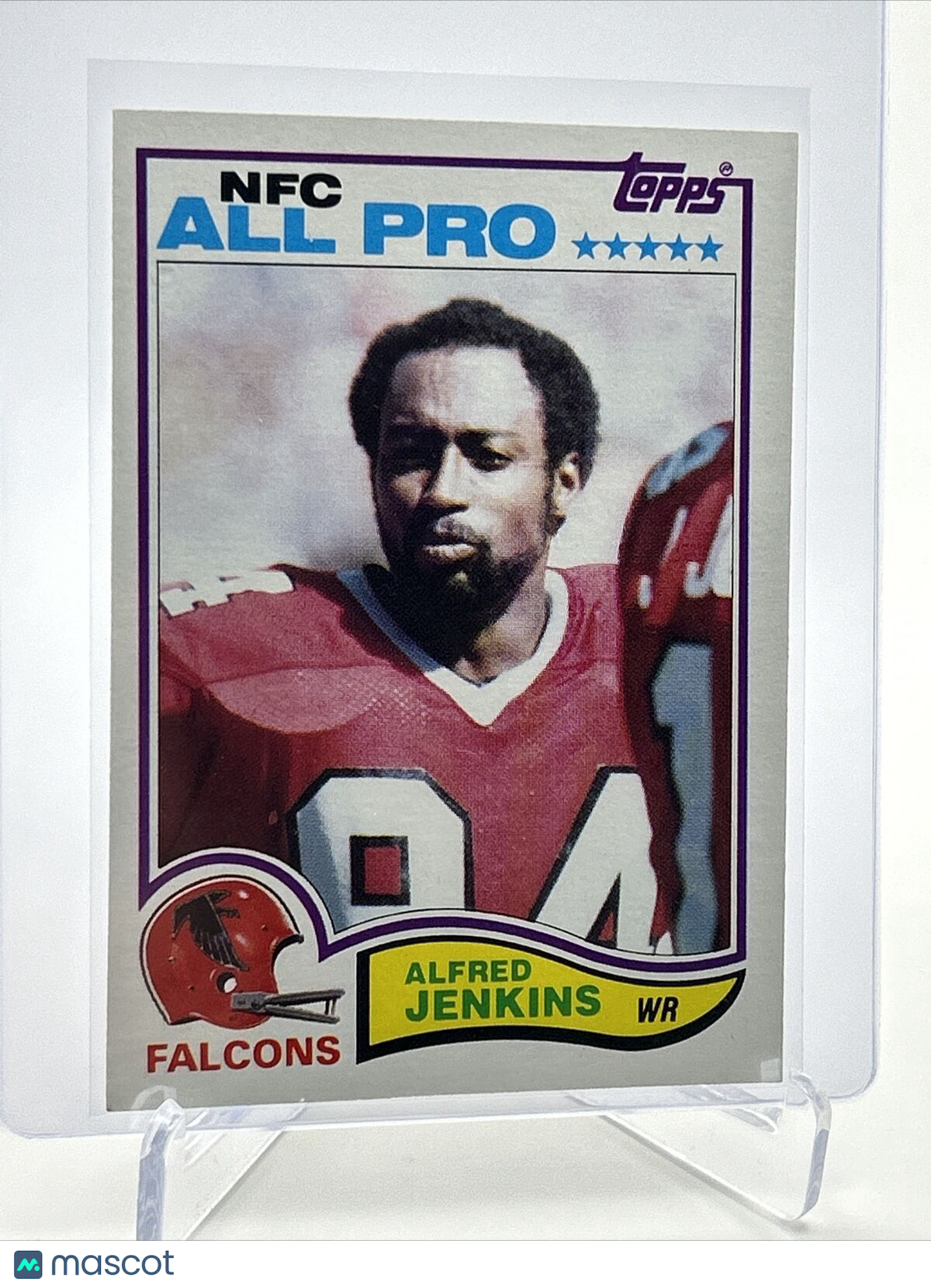 1982 Topps Alfred Jenkins Football Card #281 NM-MT FREE SHIPPING