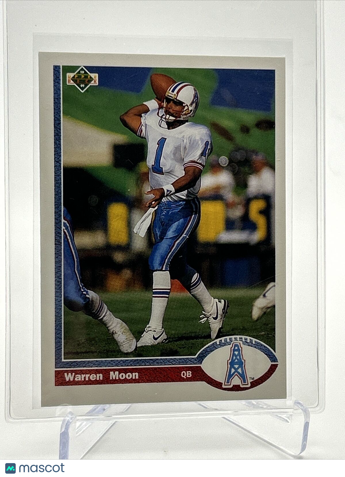 1991 Upper Deck Warren Moon Football Card #256 Mint FREE SHIPPING