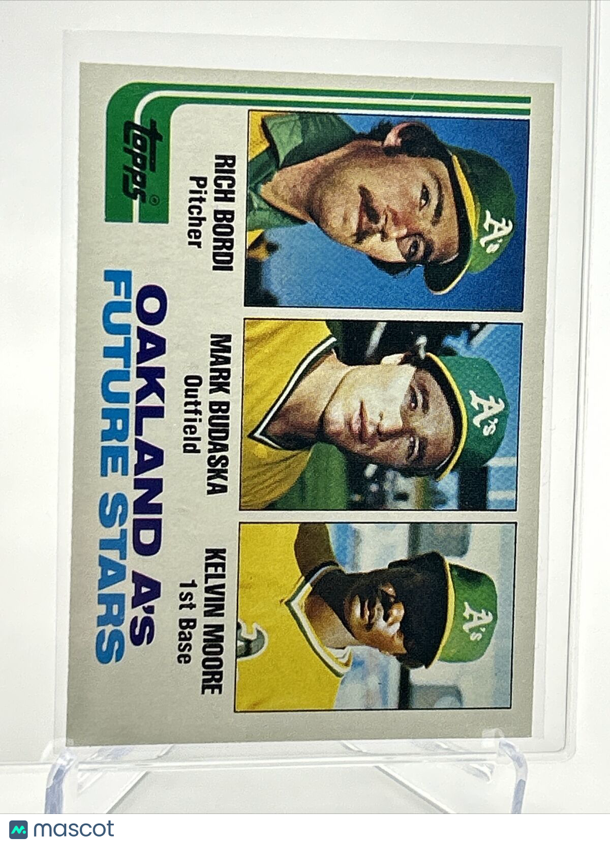 1982 Topps A's Future Stars Rookie Baseball Card #531 NM-Mint FREE SHIPPING