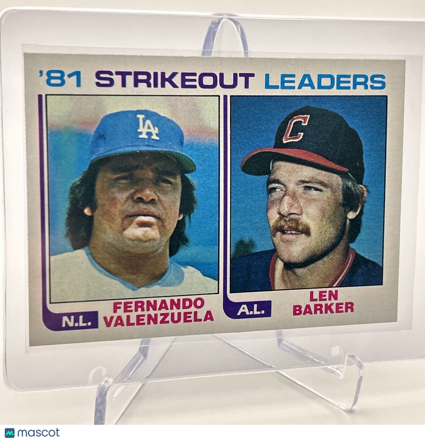1982 Topps '81 Strikeout Leaders Baseball Card #166 NM-Mint FREE SHIPPING