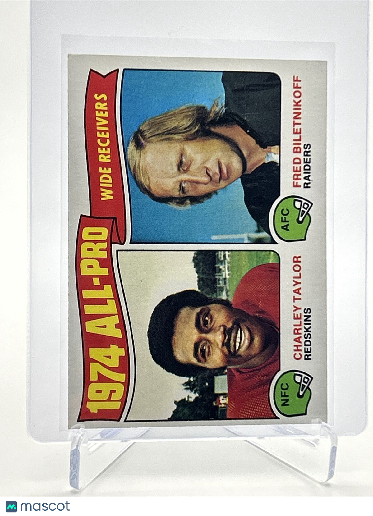 1975 Topps 1974 All-Pro Wide Receivers Card #201 NM Quality FREE SHIPPING