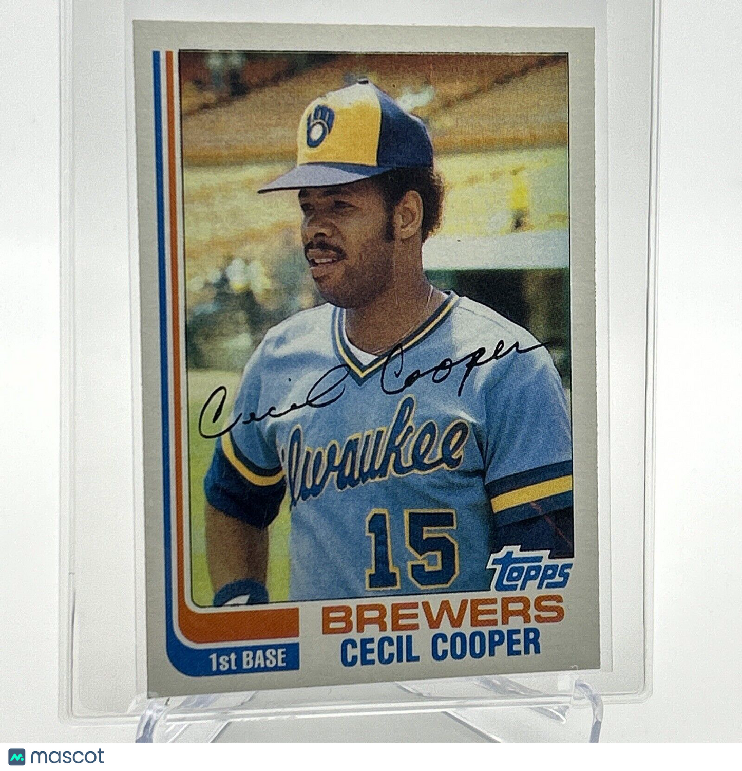 1982 Topps Cecil Cooper Baseball Card #675 NM-Mint FREE SHIPPING