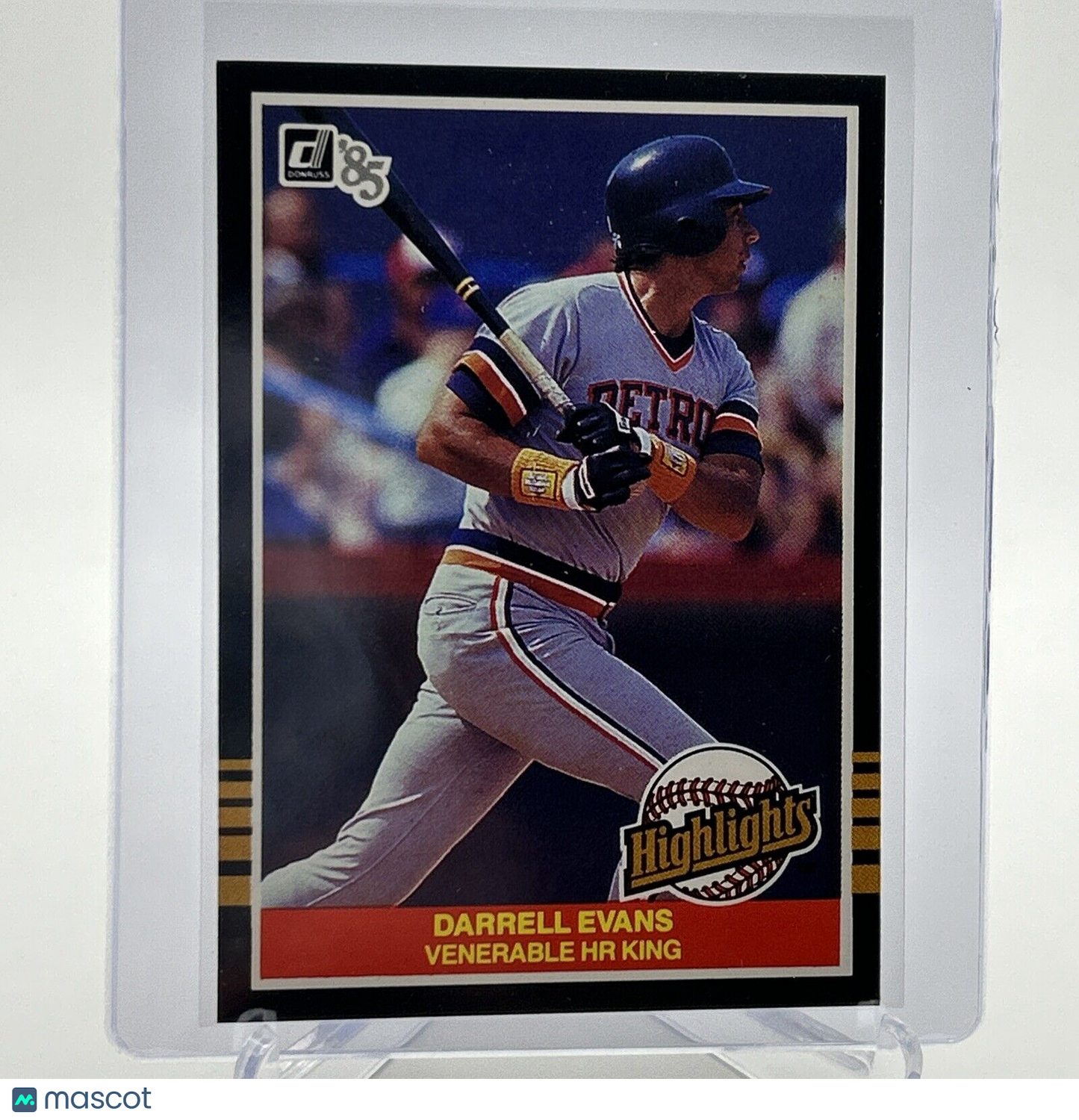 1985 Donruss Highlights Darrell Evans Baseball Card #51 NM-MT FREE SHIPPING