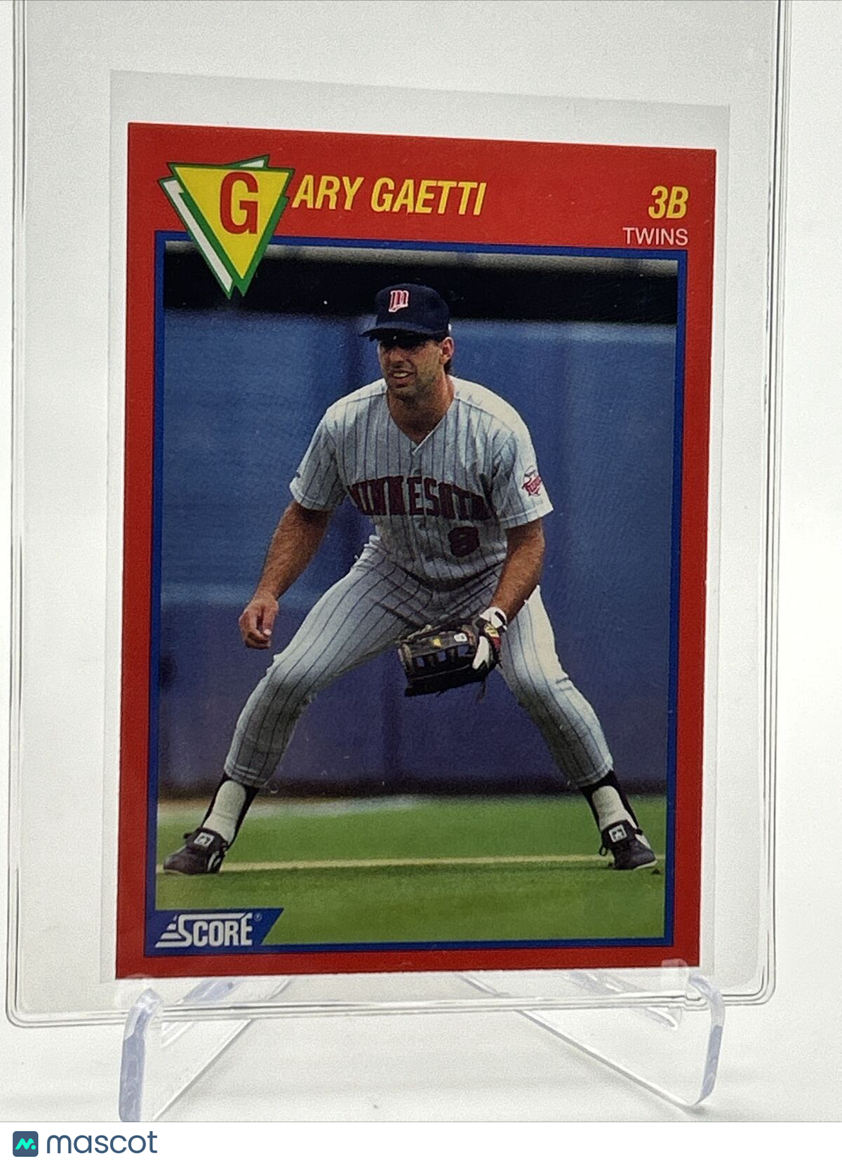 1989 Score Hottest 100 Gary Gaetti Baseball Card #21 Mint FREE SHIPPING