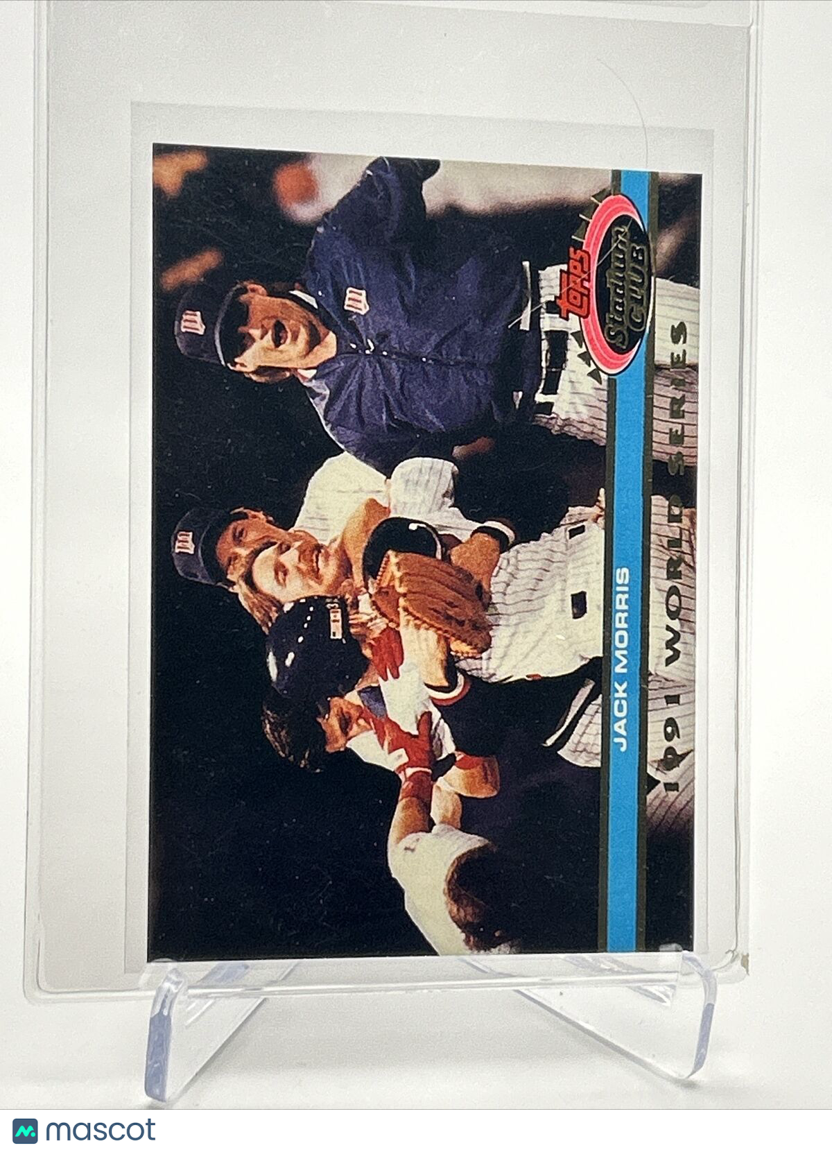 1992 Stadium Club Dome Jack Morris Baseball Card #125 Mint FREE SHIPPING