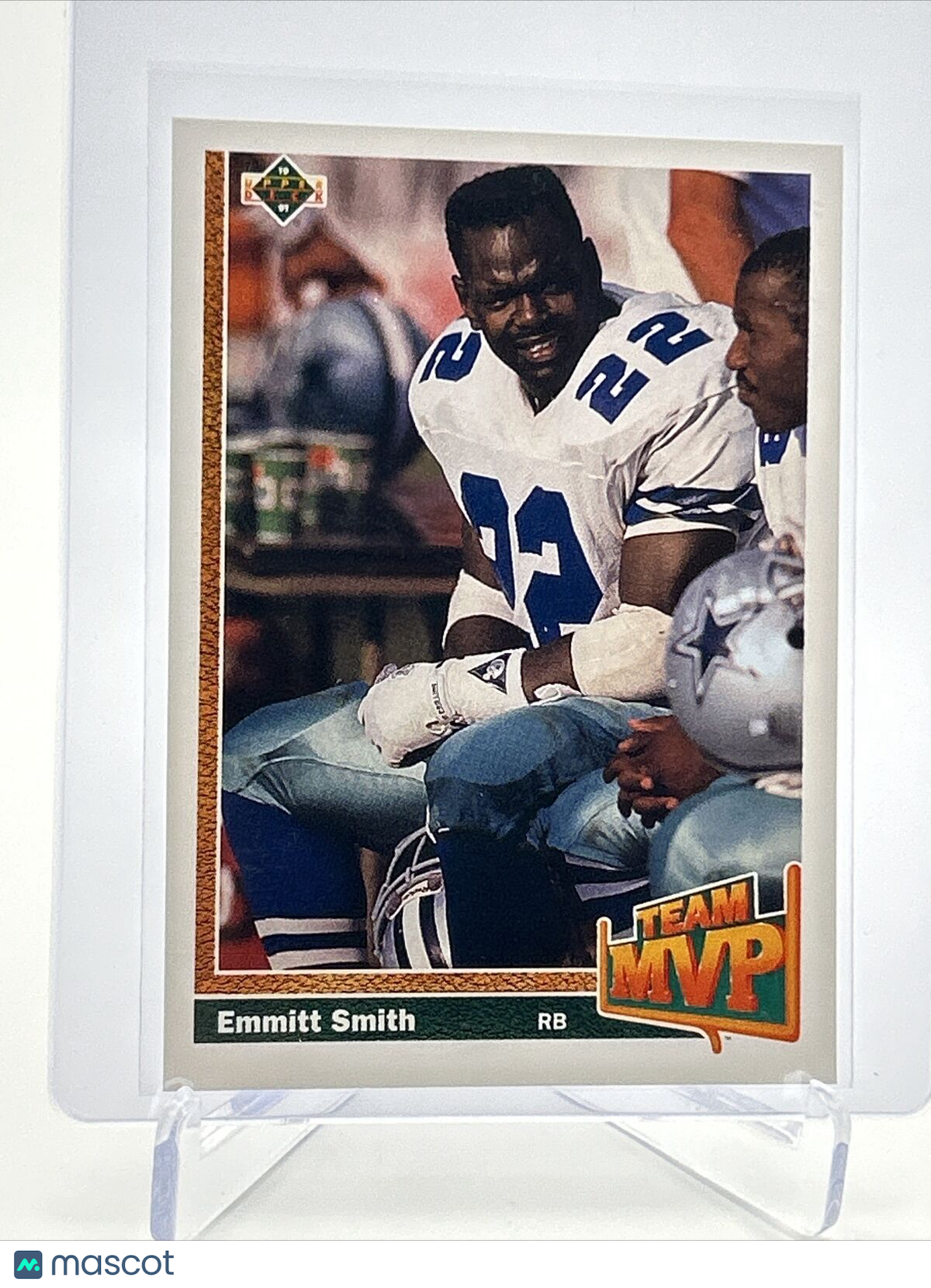 1991 Upper Deck Emmitt Smith Football Card #456 Mint FREE SHIPPING