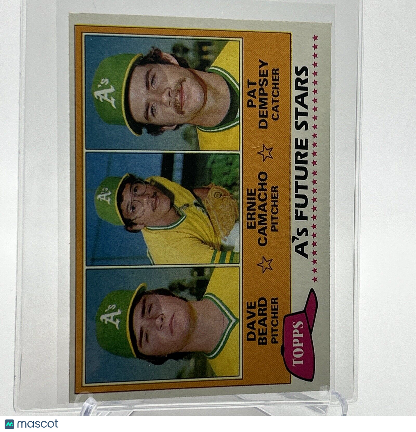 1981 Topps A's Future Stars Rookie Baseball Card #96 NM-Mint FREE SHIPPING