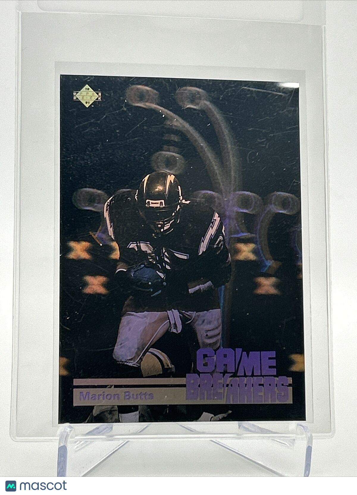 1991 Upper Deck Marion Butts Game Breaker Football Card #GB7 Mint FREE SHIPPING