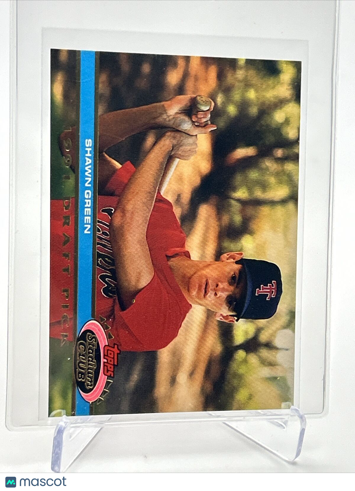 1992 Stadium Club Dome Shawn Green Rookie Baseball Card #67 Mint FREE SHIPPING