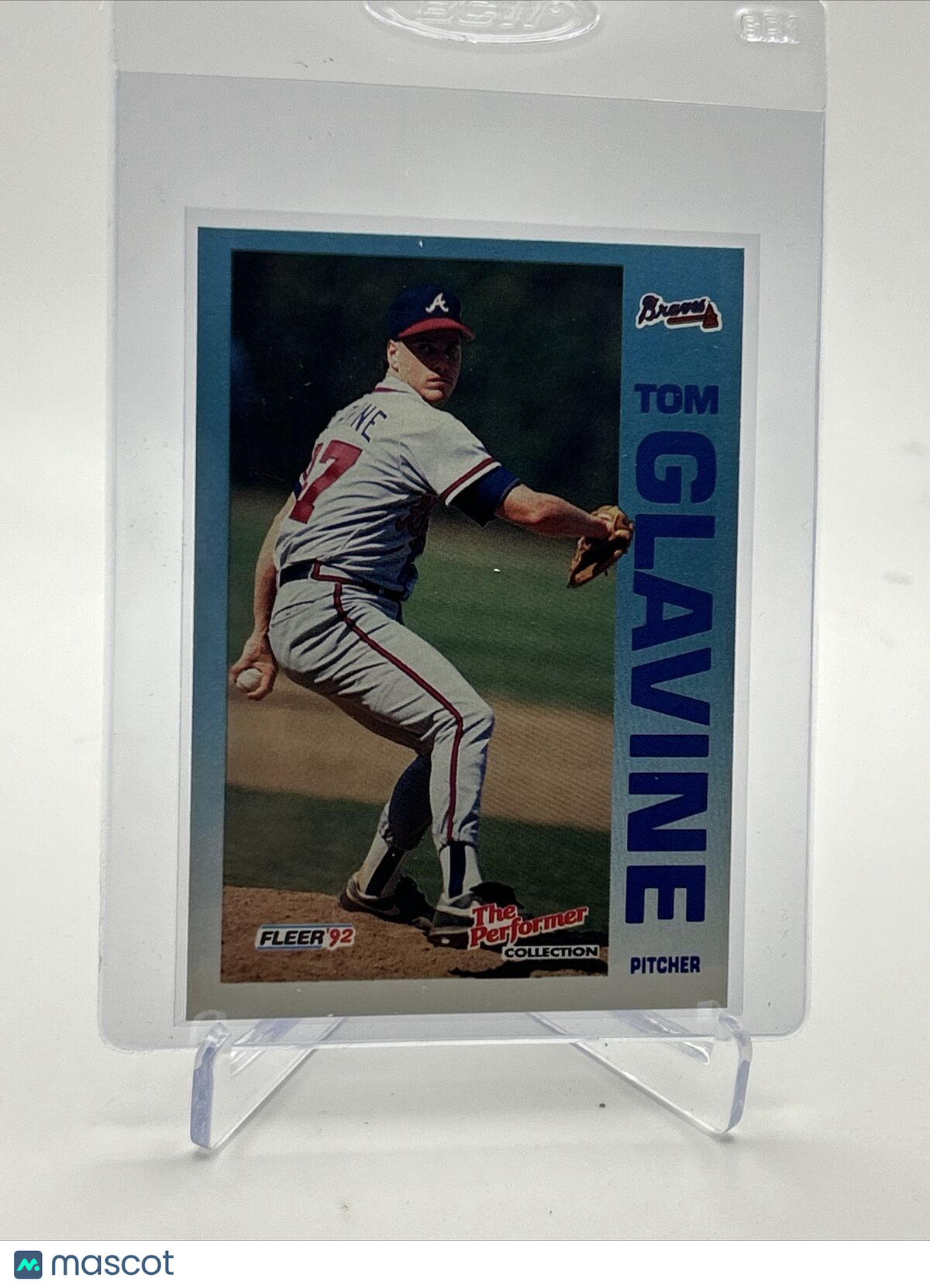 1992 Fleer The Performer Tom Glavine Baseball Card #20 Mint FREE SHIPPING