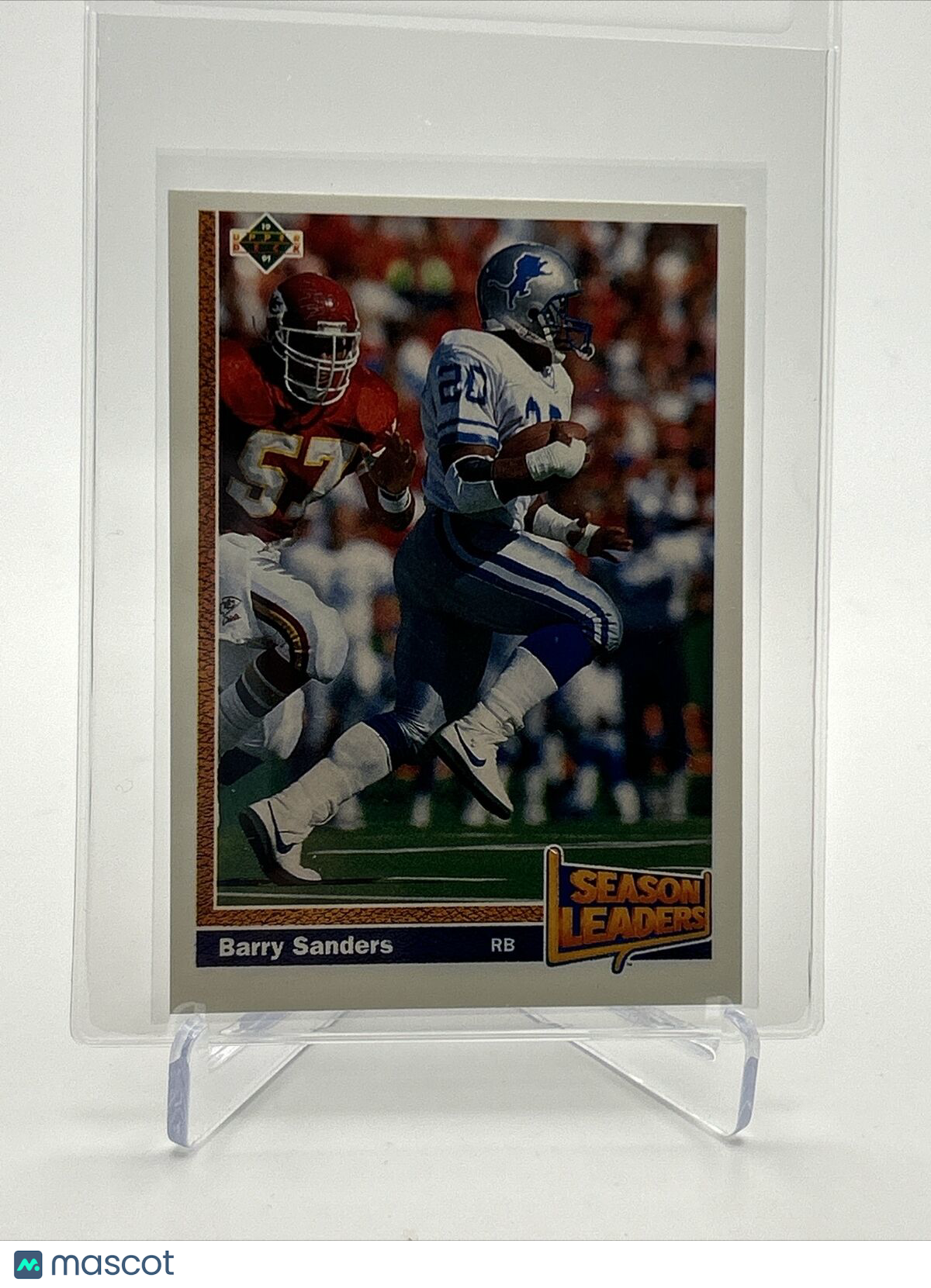 1991 Upper Deck Barry Sanders Football Card #401 Mint FREE SHIPPING