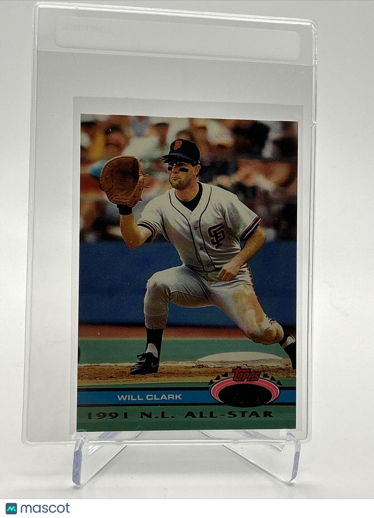1992 Stadium Club Dome Will Clark Baseball Card #28 Mint FREE SHIPPING