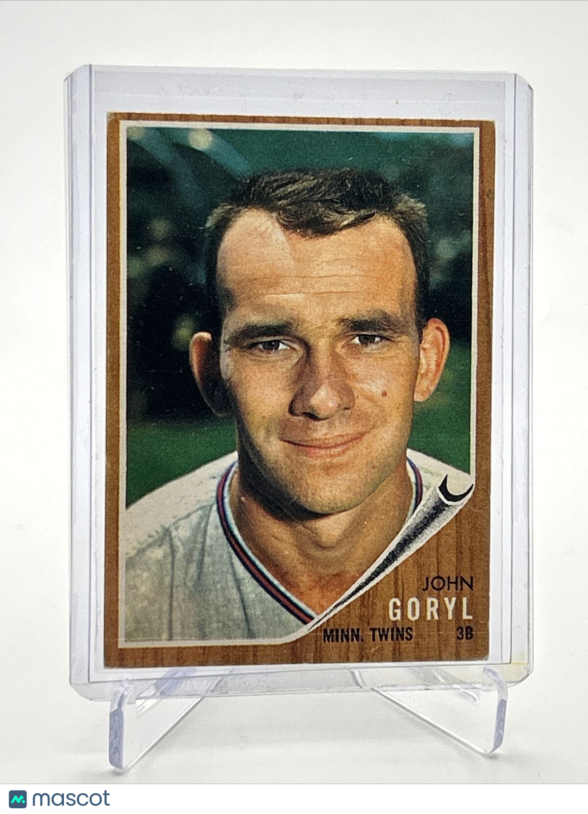 1962 Topps John Goryl Baseball Card #558 VG-EX Quality FREE SHIPPING
