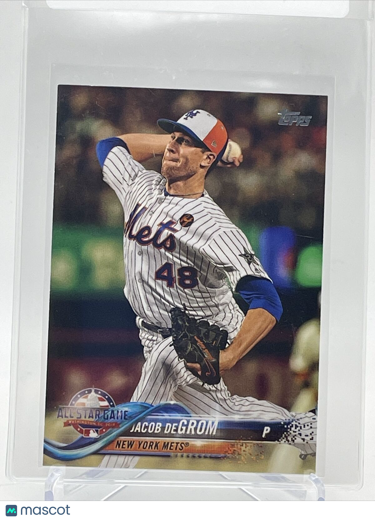 2018 Topps Update Jacob deGrom Baseball Card #US177 Mint FREE SHIPPING