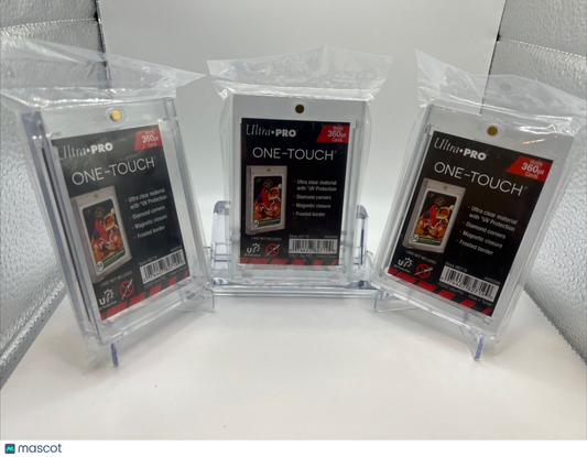 Ultra Pro One-Touch Thick Card 360pt Point Magnetic Card Holder, lot of 3 total