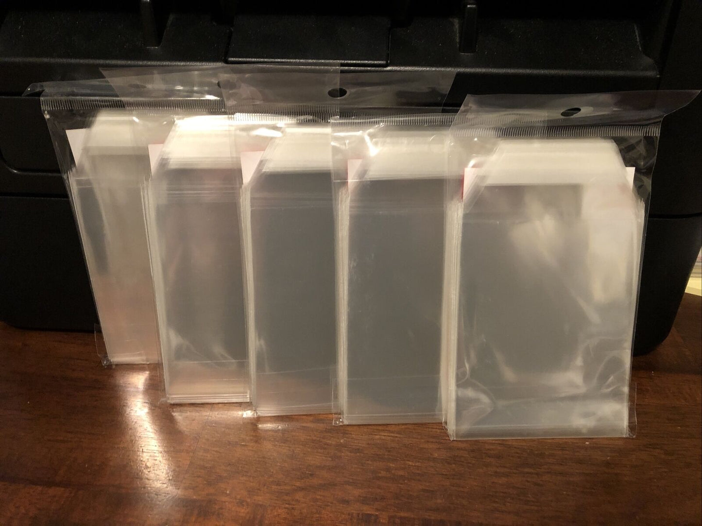 Cardboard Gold Perfect Fit Sleeves for 3X4 Toploaders 75pt - 140pt 5 Packs of 50