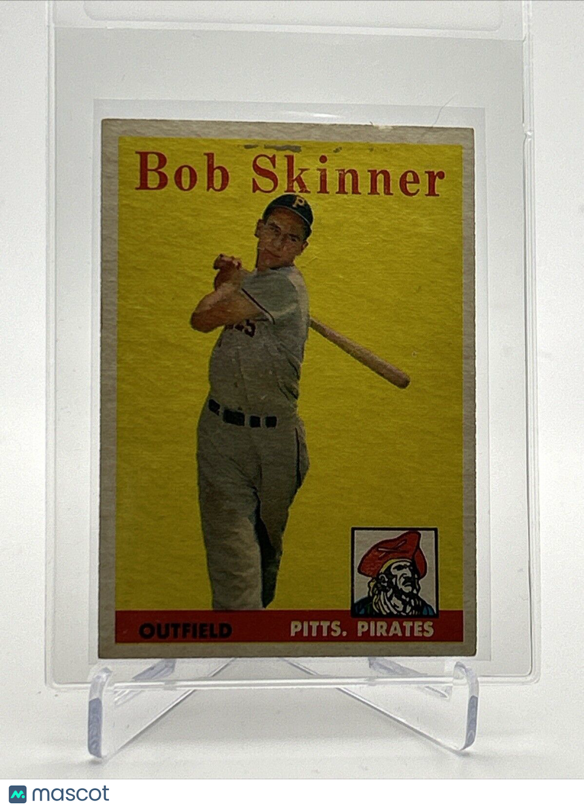 1958 Topps Bob Skinner Baseball Card #94 VG Quality FREE SHIPPING