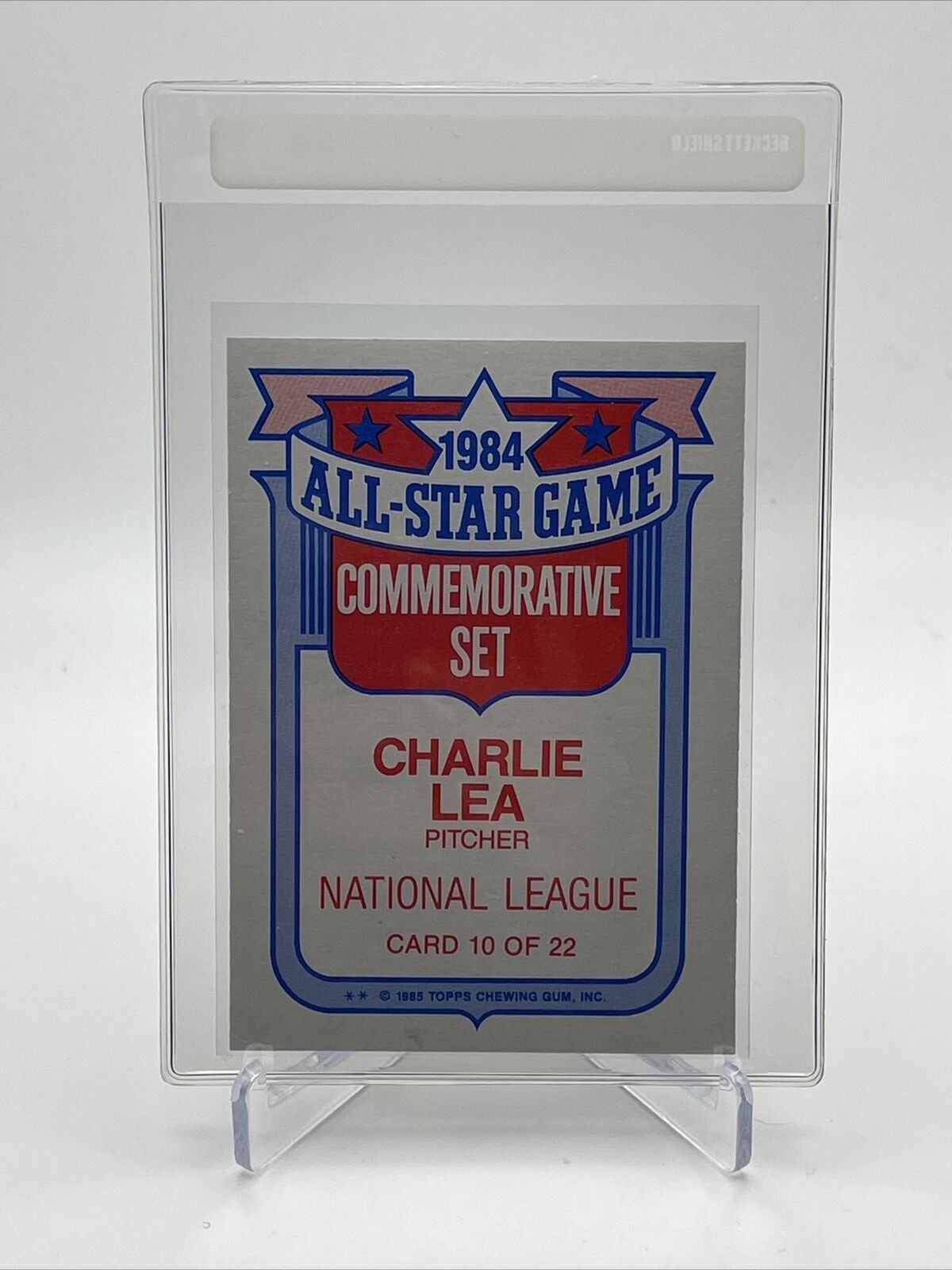 1985 Topps Glossy All-Stars Charlie Lea Baseball Card #10 Mint FREE SHIPPING
