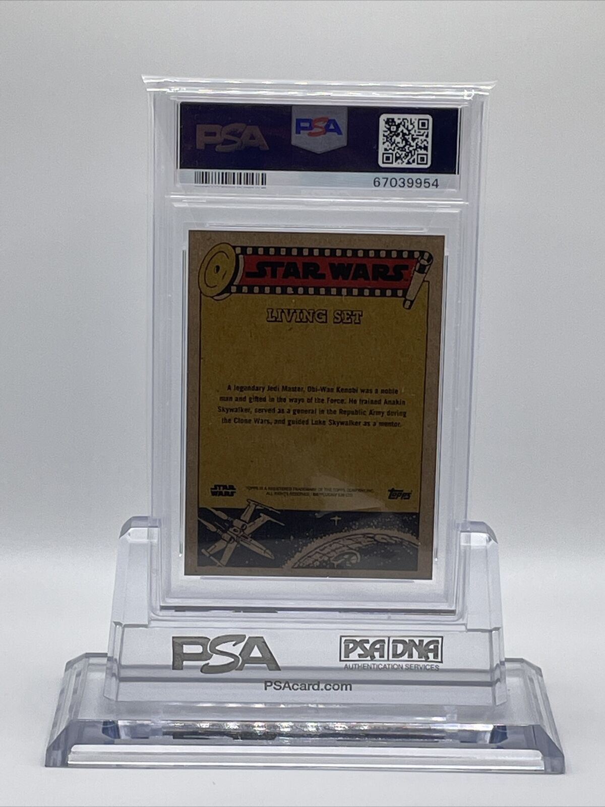 2021 Topps Star Wars Living Set Obi-Wan Kenobi Card #270 PSA 10 Gem Mint