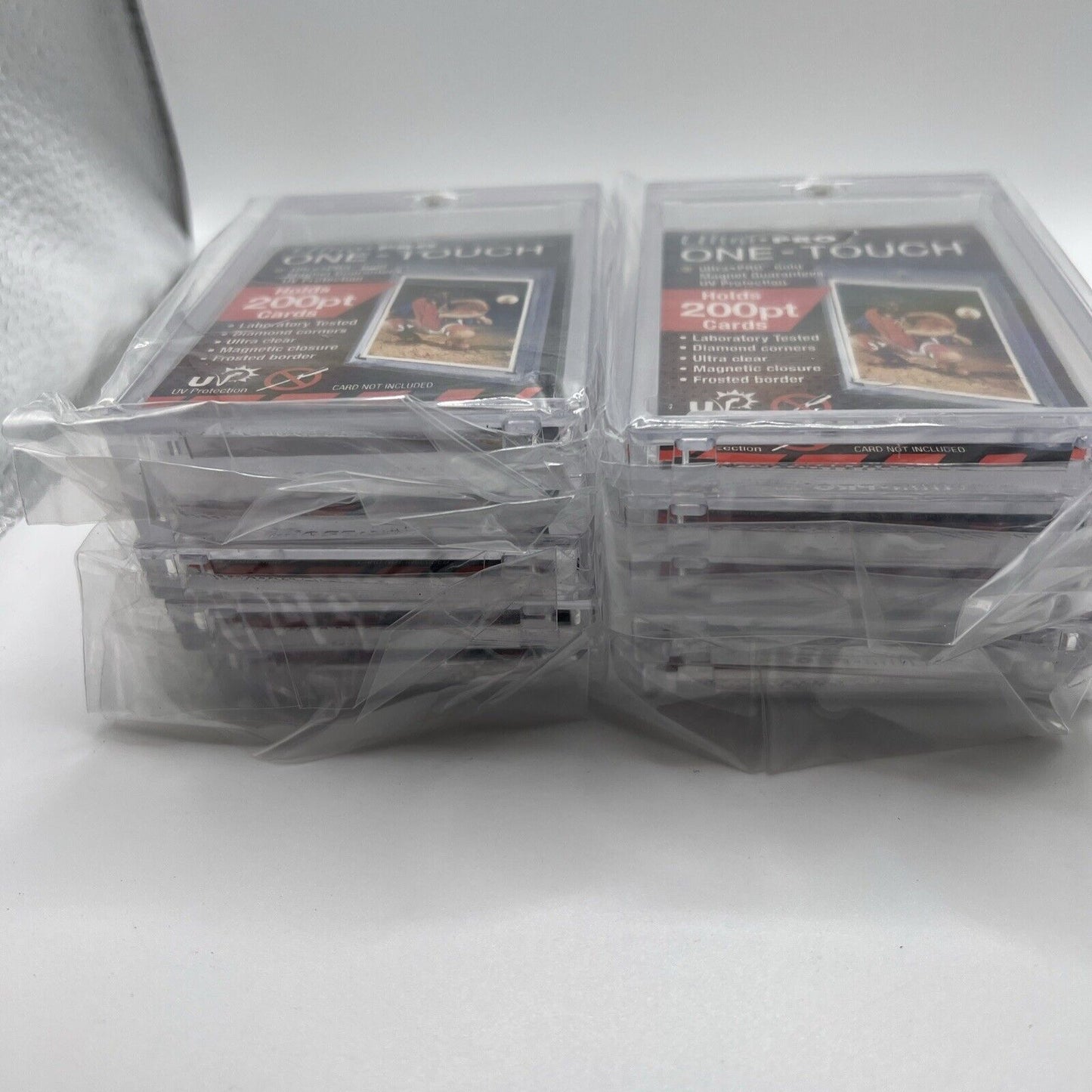 Ultra Pro One-Touch Thick Card 200pt Point Magnetic Card Holder - Lot of 10