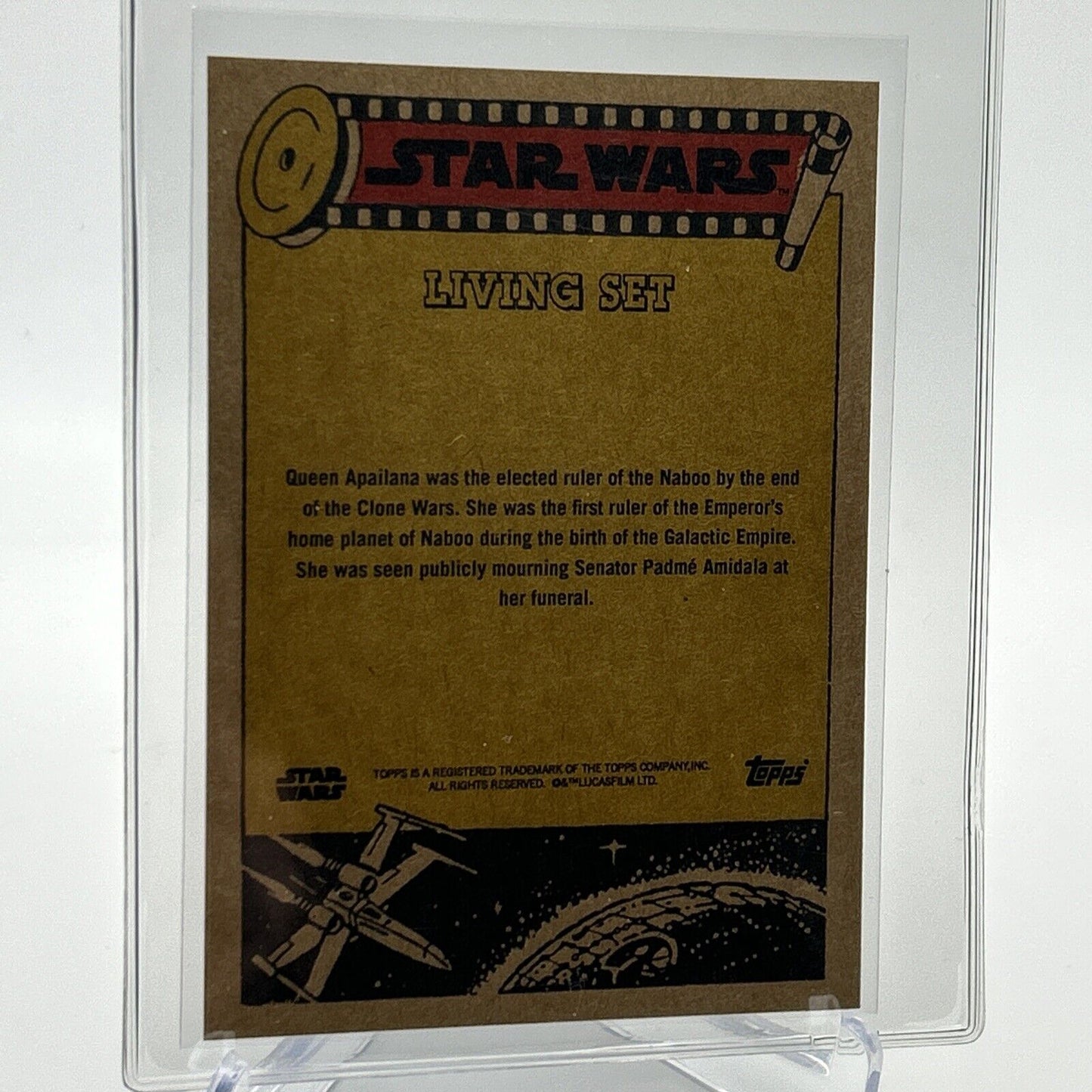 2023 Topps Star Wars Living Set Queen Apailana Card #390 Mint FREE SHIPPING