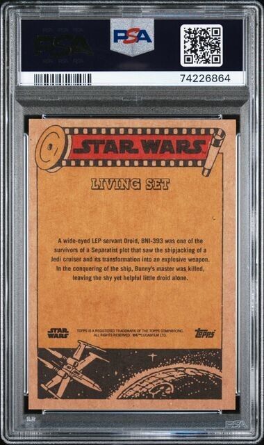 2023 Topps Star Wars Living Set Bni-393 Card #394 PSA 9 Mint
