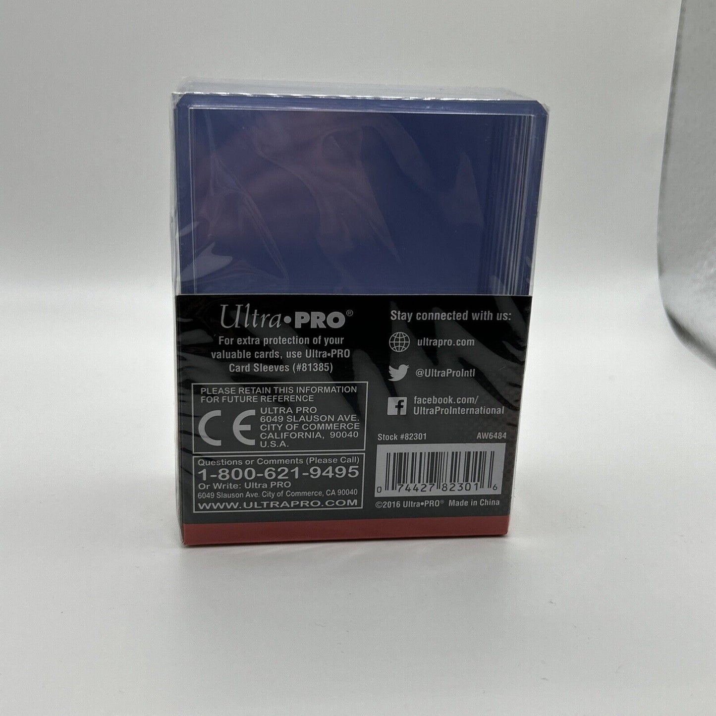 Ultra Pro 3X4 Super Thick Toploaders 120pt Point 1 Pack of 10 for Thick Cards