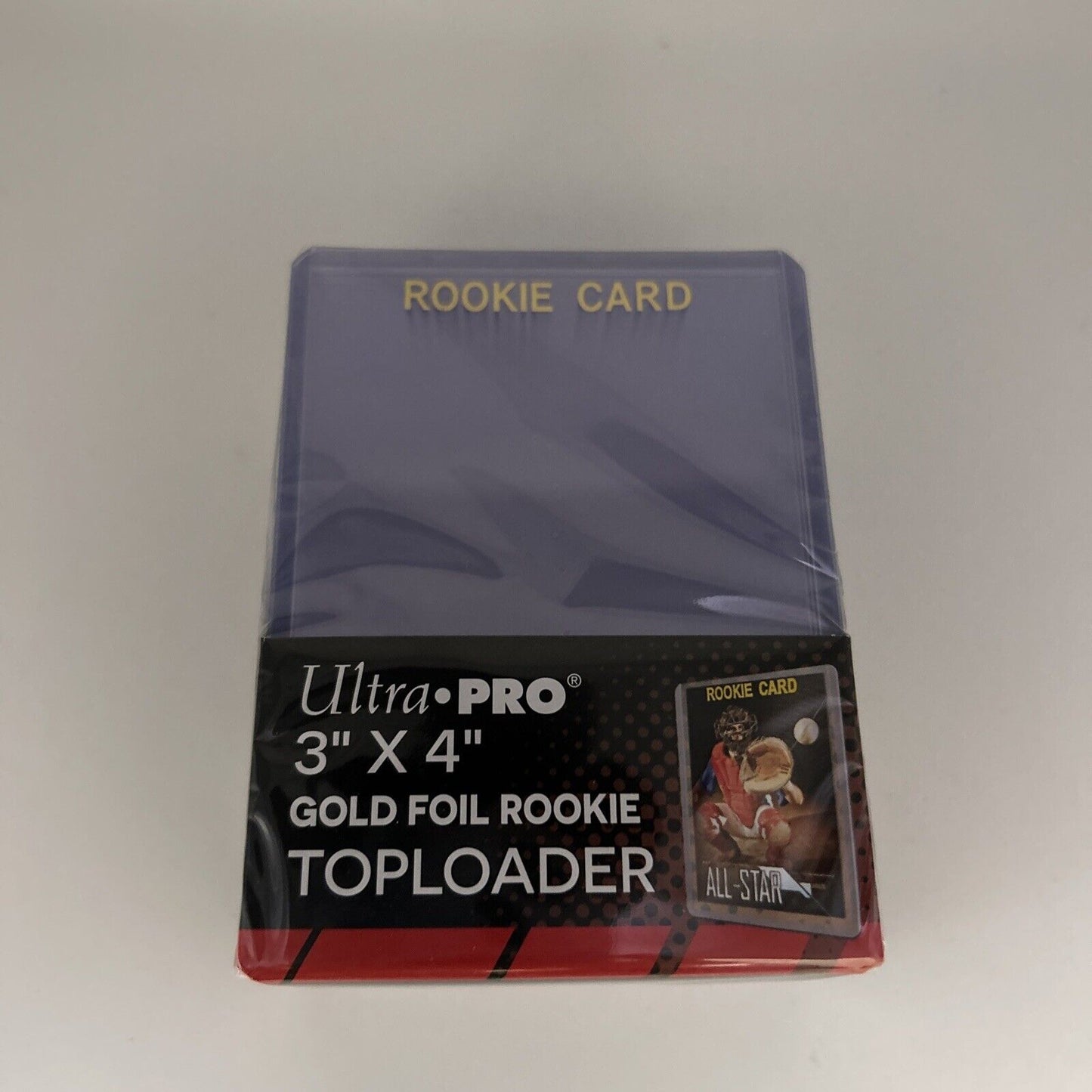 Ultra Pro 3X4 GOLD ROOKIE 35pt Toploaders 40 Packs of 25 toploaders, 1000 total