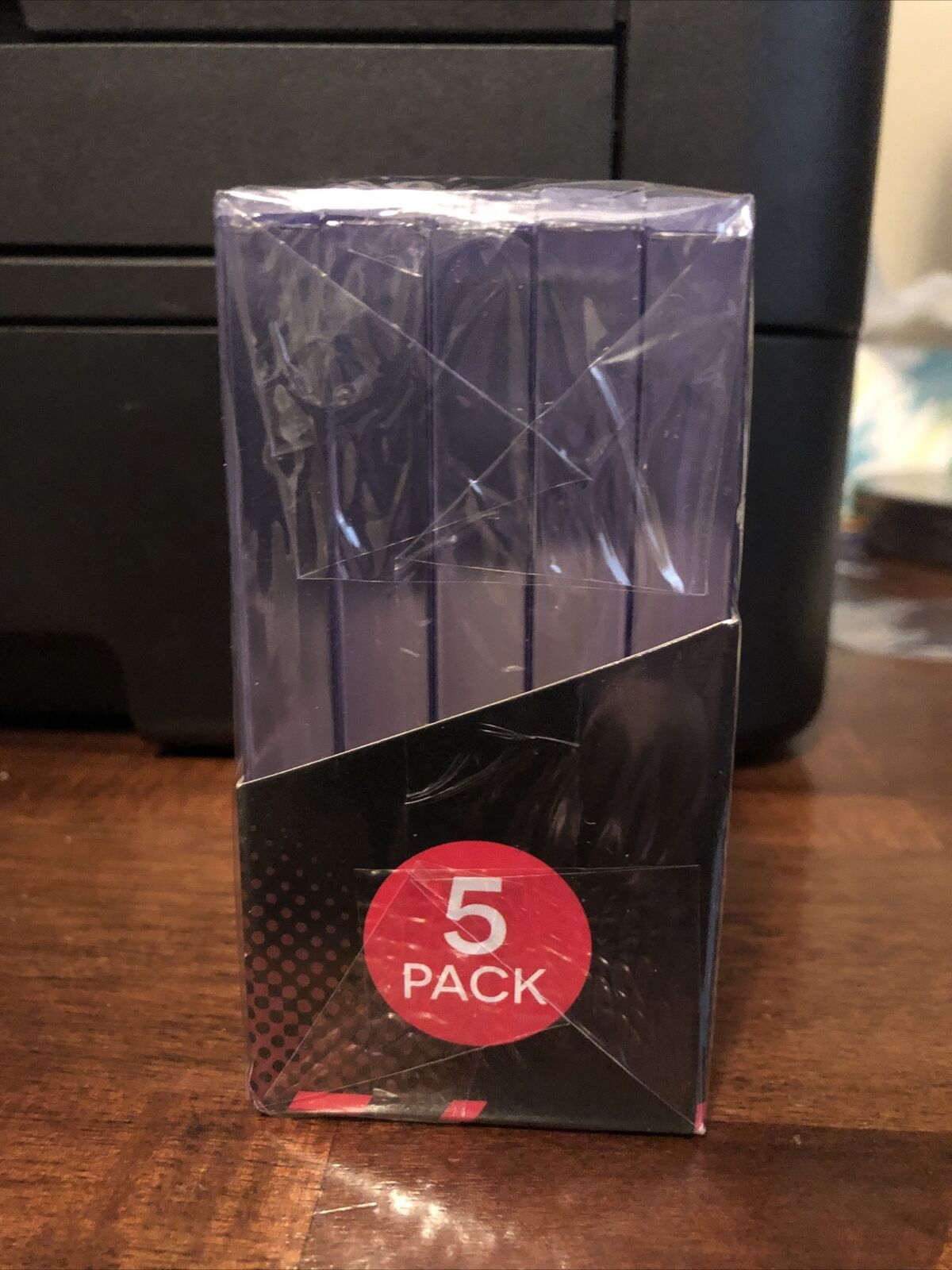 Ultra Pro 3X4 Super Thick Toploaders 1 Pack of 5 for up to 360pt Cards