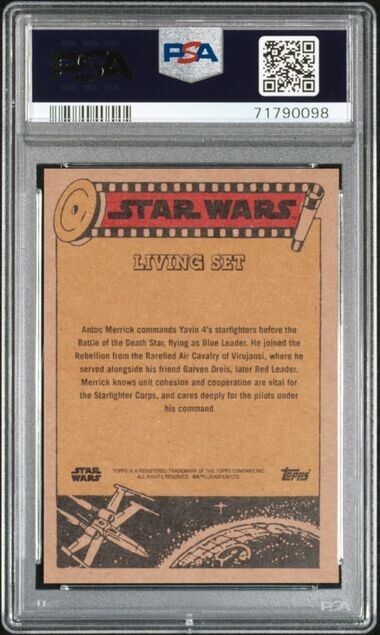 2022 Topps Star Wars Living Set General Merrick Card #330 PSA 10 Gem Mint