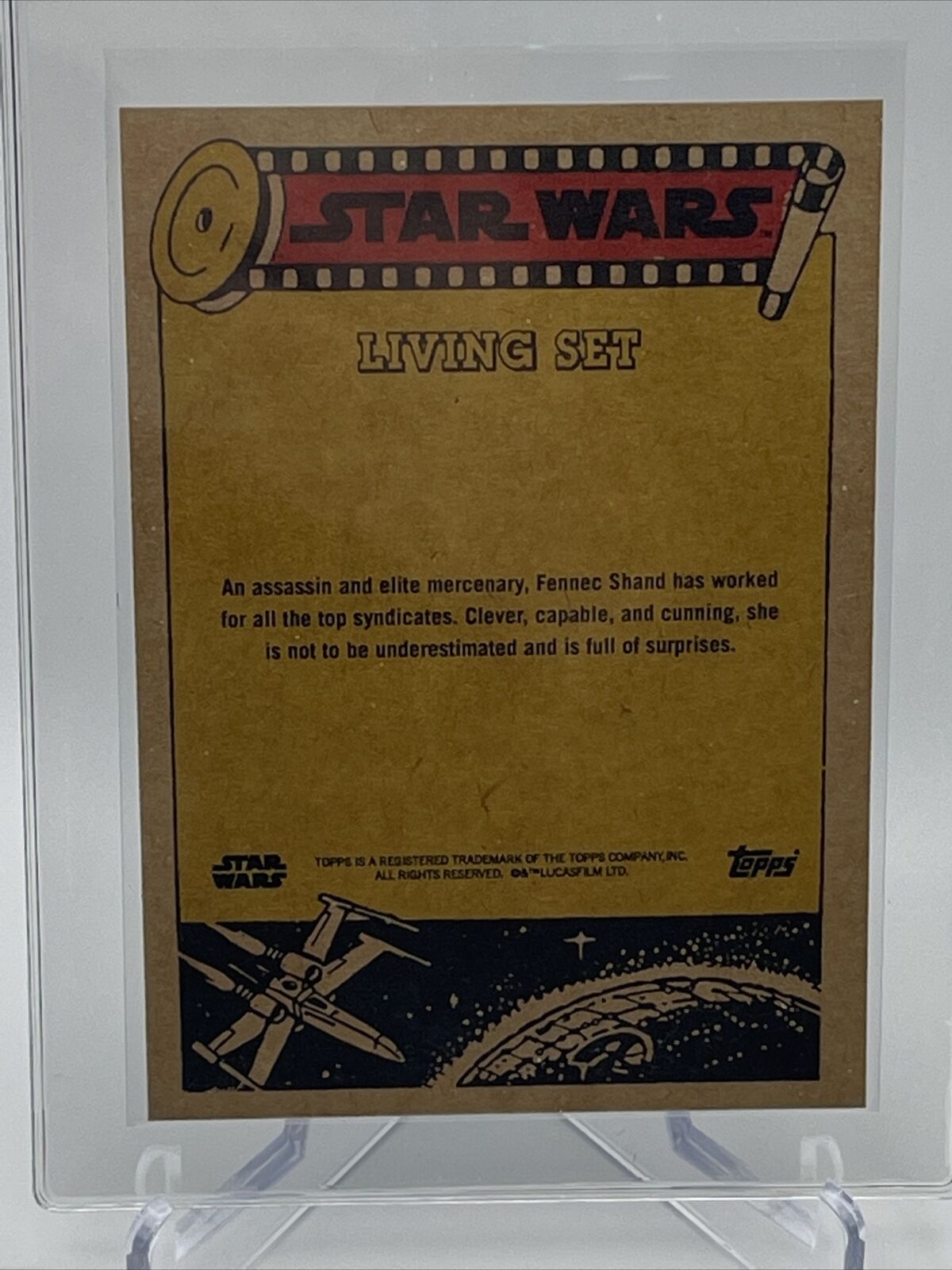 2022 Topps Star Wars Living Set Fennec Shand Card #303 Mint FREE SHIPPING
