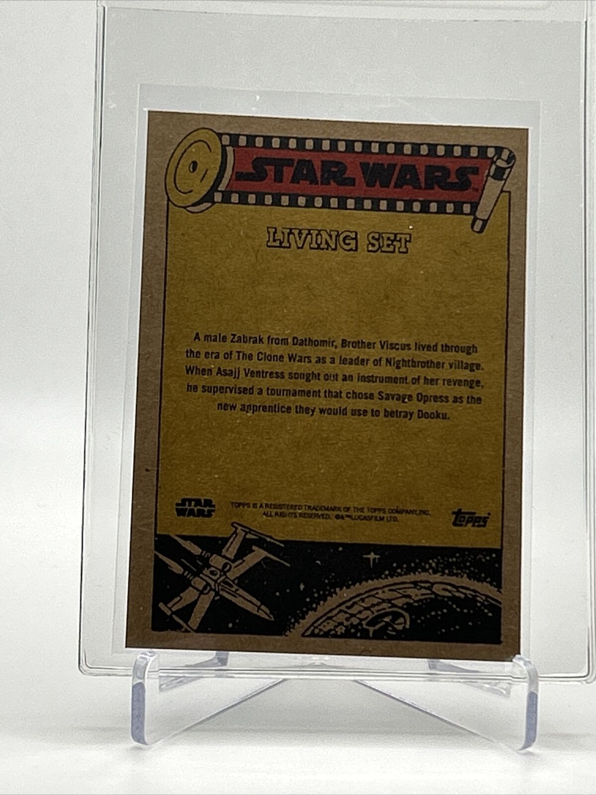 2022 Topps Star Wars Living Set Brother Viscus Card #364 Mint FREE SHIPPING