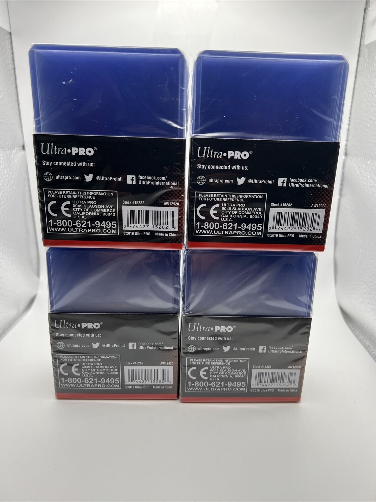 Ultra Pro 3X4 GOLD FOIL ROOKIE 35pt Toploaders & Card Sleeves 4 Pack of 25 = 100