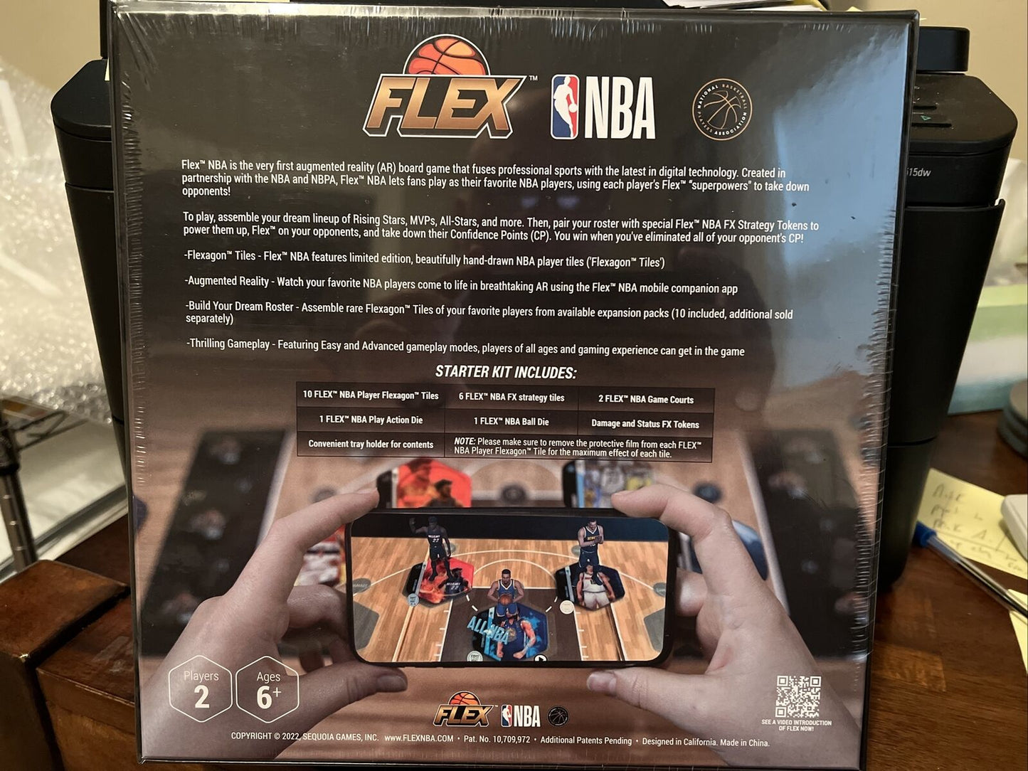 2022 Sequoia Games Flex NBA Basketball Series 2 Starter Set of 2 Players Sealed