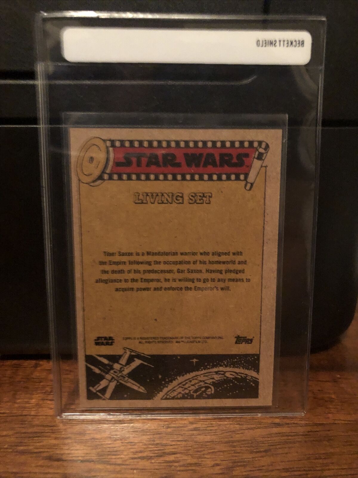 2021 Topps Star Wars Living Set Tiber Saxon Card #258 Mint FREE SHIPPING